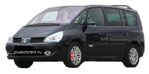 Renault Espace diesel automata váltós 7 személyes egyterű bárautó autókölcsönzőnkben kiszállítással bérelhető.